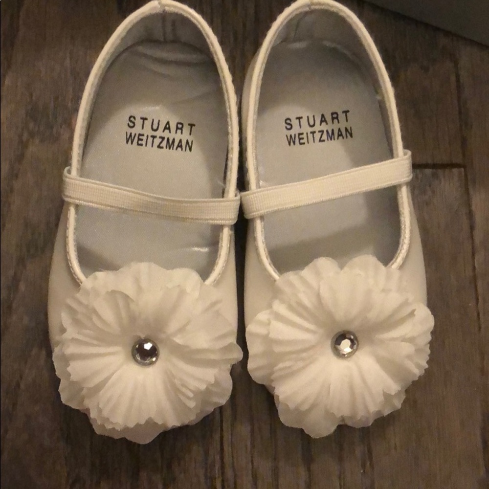 Stuart Weitzman Girls' Baby Bud Ballet Flats